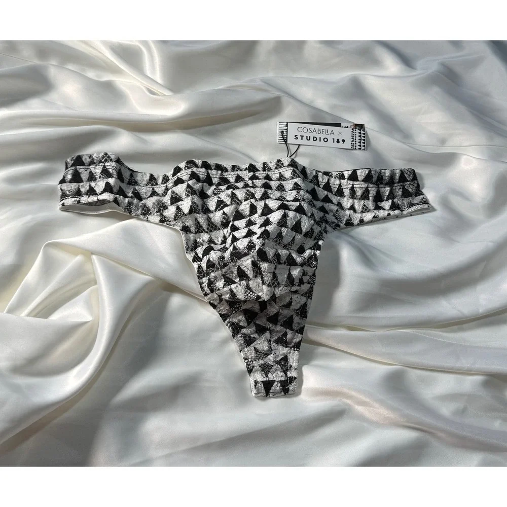Men's Lace Thong‎ G-String Designer Underwear Soft Stretch Bold Minimal Coverage
